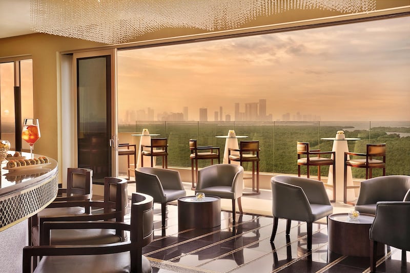 Restaurants in hotels must space tables two metres apart and no more than four guests can dine at any one table. Courtesy Anantara Eastern Mangroves Abu Dhabi