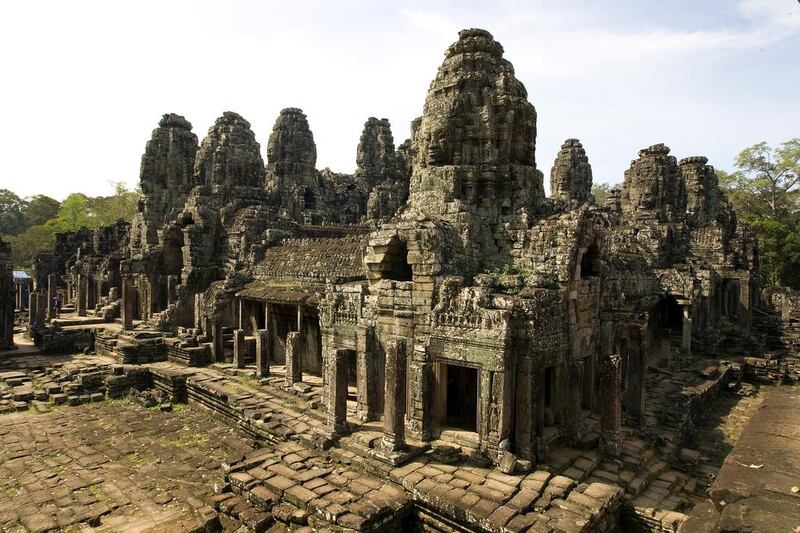 7. The Bayon Temple in Siem Reap, Cambodia. Ian Walton / Getty Images