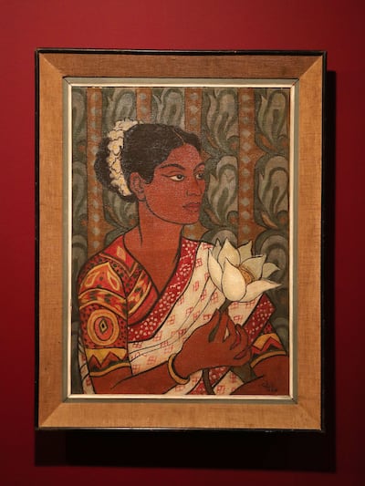 The Lotus Girl by Nazek Hamdy (1955). Pawan Singh / The National