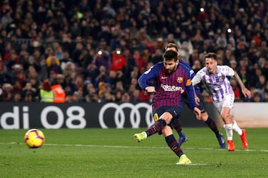 Lionel Messi's Barcelona will be formidable opponents for Lyon in the Uefa Champions Leauge. Albert Gea / Reuters