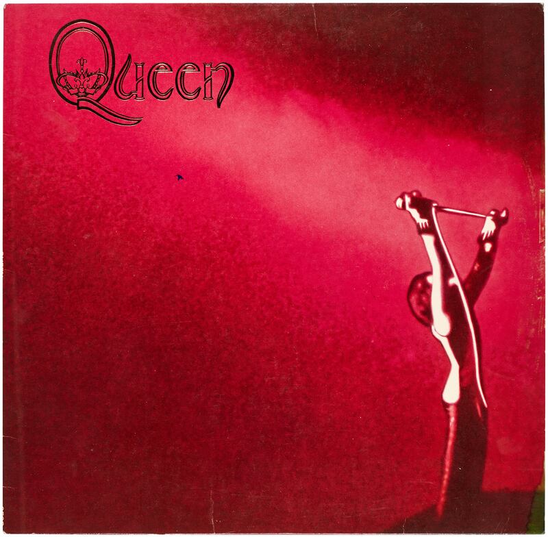 Mercury's copy of Queen's first album