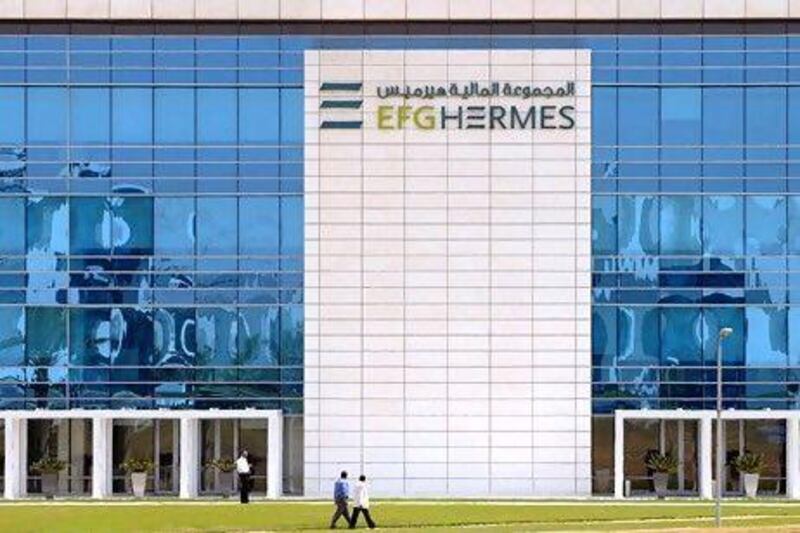 EFG-Hermes said its work advising the demerger of Orascom Telecom was the first of its kind in the region and represented a new business line for the bank. Dana Smillie for The National