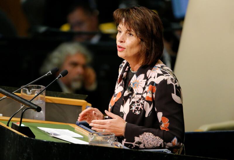 Swiss President Doris Leuthard. Eduardo Munoz / Reuters