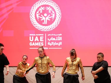 A ceremony was held in Abu Dhabi to mark the announcement of the first UAE Games. Chris Whiteoak / The National
