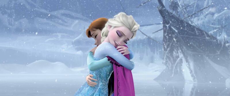 FROZEN -Disney's Academy Award(r)-winning "Frozen," the highest-grossing animated movie of all time, will premiere across the networks of the Disney/ABC Television Group:  Disney Channel, Disney Junior, Disney XD, ABC and ABC Family, beginning in February 2016. (Disney)
ELSA, ANNA