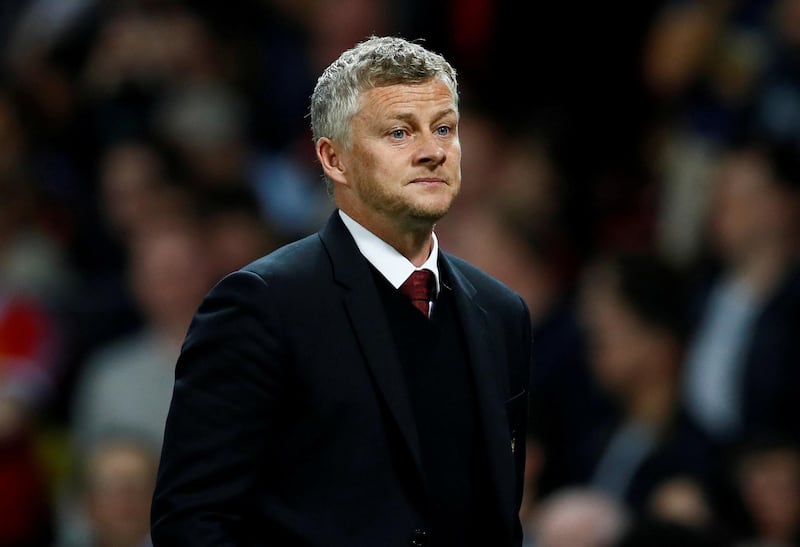 FILE PHOTO: Soccer Football - Europa League - Group L - Manchester United v Astana - Old Trafford, Manchester, Britain - September 19, 2019  Manchester United manager Ole Gunnar Solskjaer walks towards the tunnel at the end of the first half  Action Images via Reuters/Jason Cairnduff/File Photo