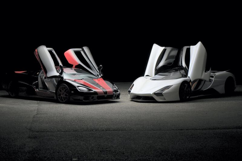 The SSC Tuatara looks like someone turned a batarang into a car and can hit 316 mph. James Lipman/SSC North America