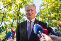 Exit polls show President Nauseda ahead in Lithuanian election