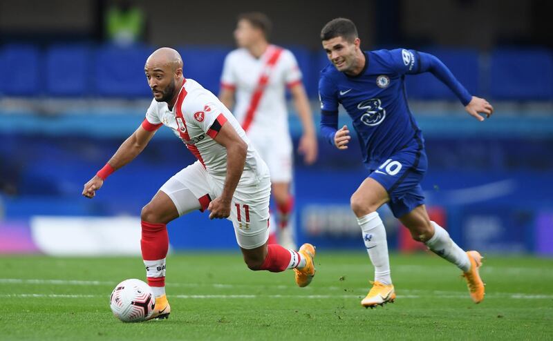 Nathan Redmond - 5. Wasn’t able to drive his way into Chelsea’s final third in the manner he has done in other games. This was one of his quieter games. EPA