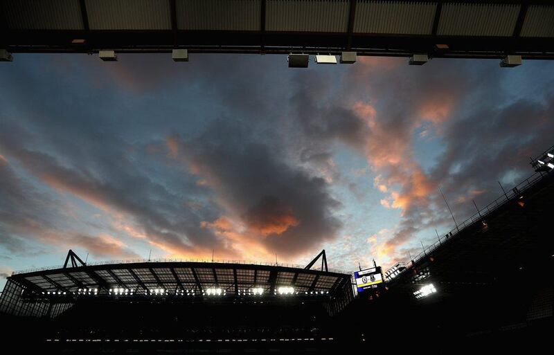 General view inside Stamford Bridge during the Premier League match between Chelsea and Everton. Julian Finney / Getty Images