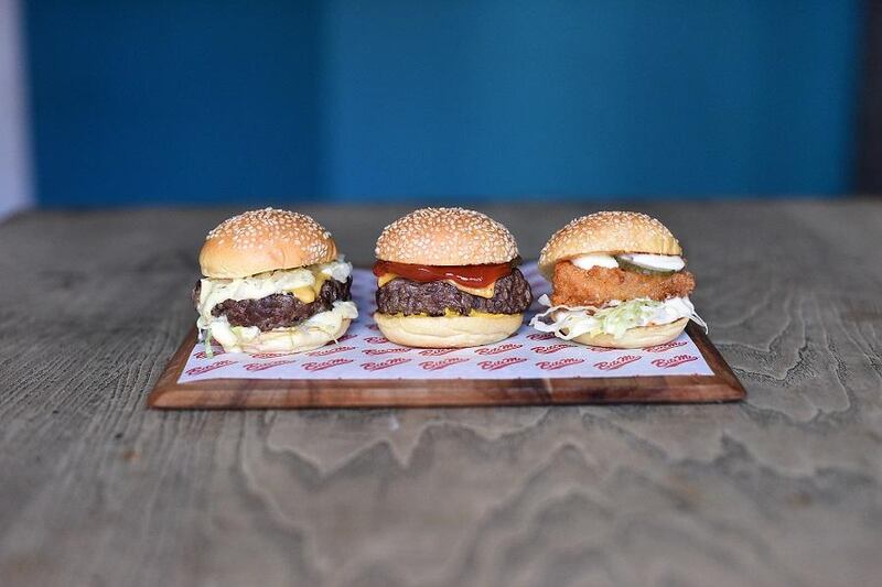 Mini burgers at Bite Me, now open in DIFC 