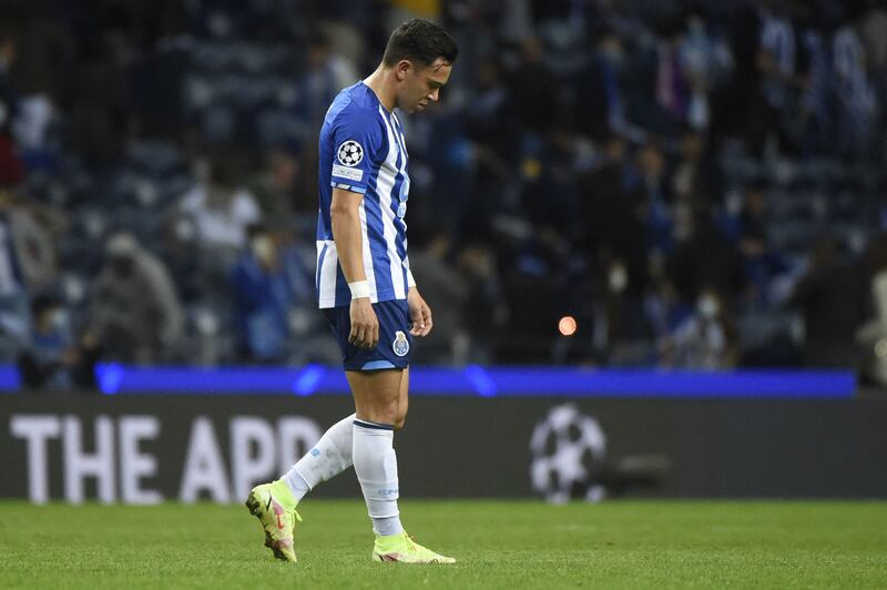 Pepe - 4: The 24-year-old came on for Oliveira in the 67th minute. He found it hard to get into the action. Getty