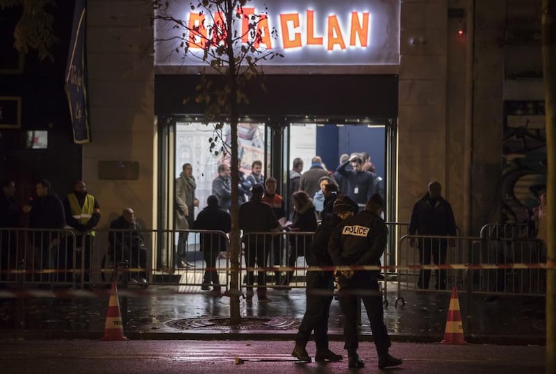 The attackers who killed 90 people at the French theatre, the Bataclan, were trained by Isis in Syria before they returned to Europe. EPA