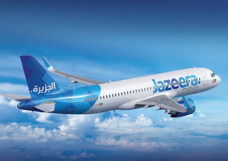 Jazeera Airways reported a net profit of 11.8m dinars in the third quarter of last year on the back of higher revenue. Photo: Jazeera Airways