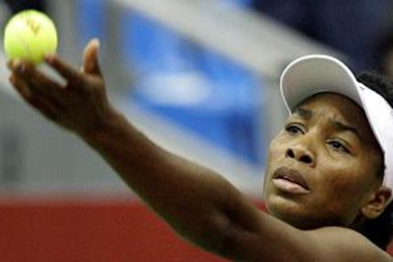 Venus Williams won back-to-back US Open titles in 2001 for two of her seven grand slams.