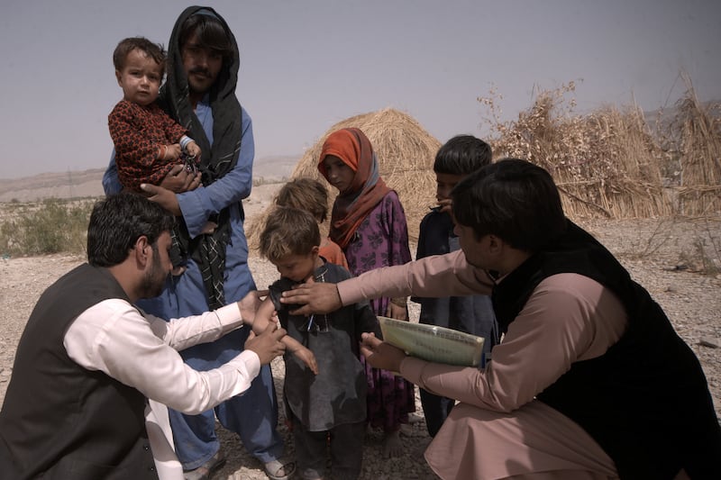 More than 100 million children in Pakistan have been vaccinated through the polio eradication campaign. Photo: Mobeen Ansari