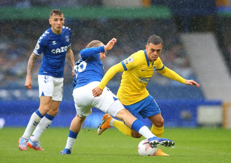 Leandro Trossard - 5: Enjoyed a bit of luck when his scuffed effort led to a goal, but it was his sloppy pass that was cut out by Rodriguez in the lead up to the Colombian's first goal. Reuters