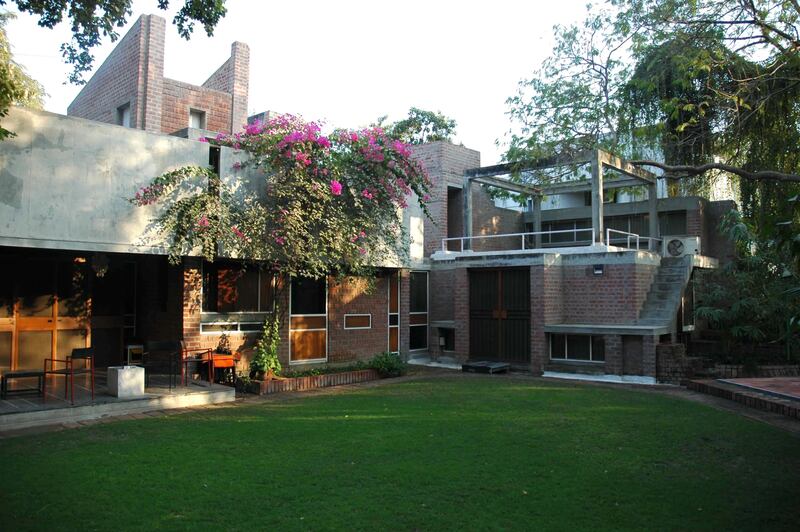 Kamala House in Ahmedabad was named after Doshi's wife and is the architect's personal residence. Photo: VSF