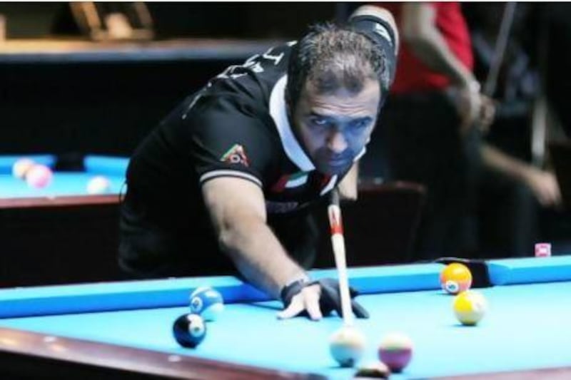 Mohammad Al Hosani put on a great show to help UAE capture the team gold medal at the Ezone Club in Dubai. Courtesy UAEBSA