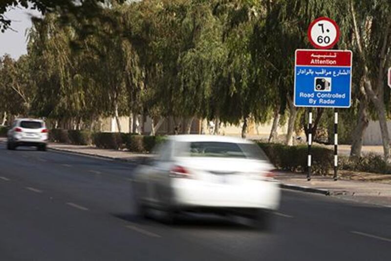 One of Dubai's worst traffic offenders has paid up Dh300,000 in fines. Andrew Henderson/The National