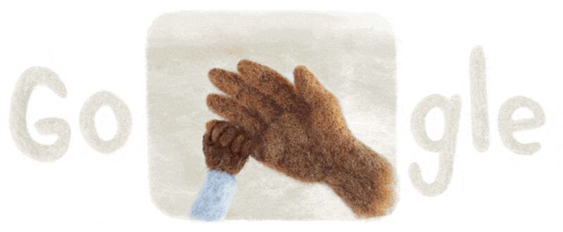 Google is paying homage to Arab Mother's Day with a beautiful series of illustrations of a mum and her child holding hands. Photo: Google