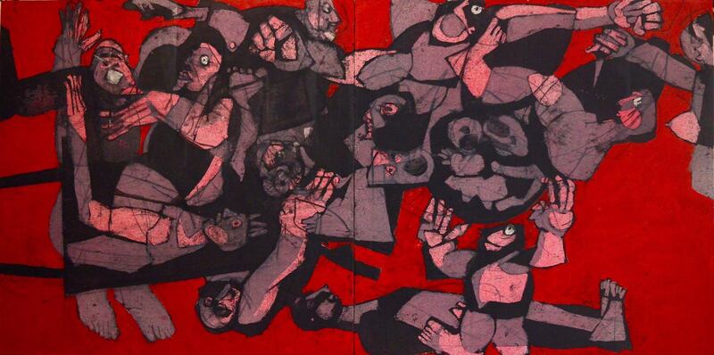 Alaa Sharabi, 'Conflict'. Courtesy the artist and Atassi Art Foundation