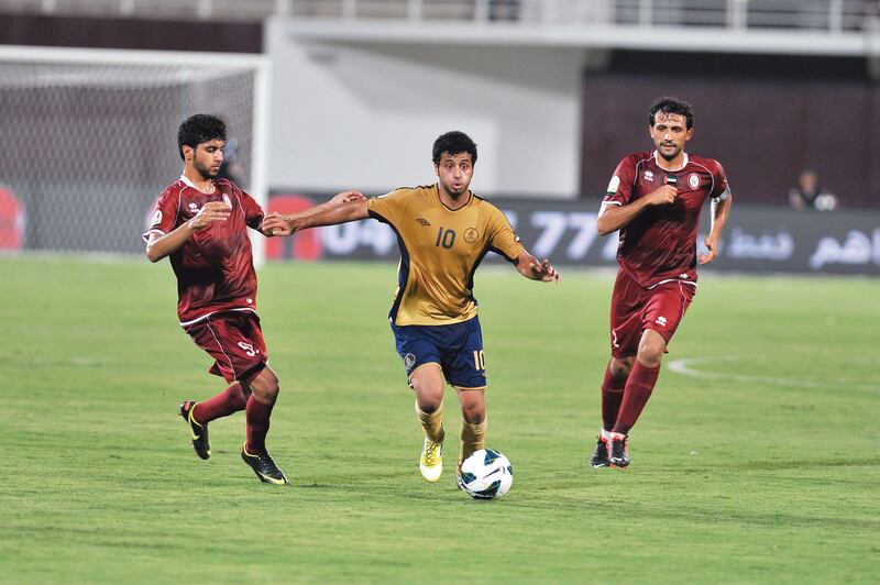 Dubai opened the scoring with just two minutes on the clock, before Al Wahda equalised within a minute.  Azeem Shaukat