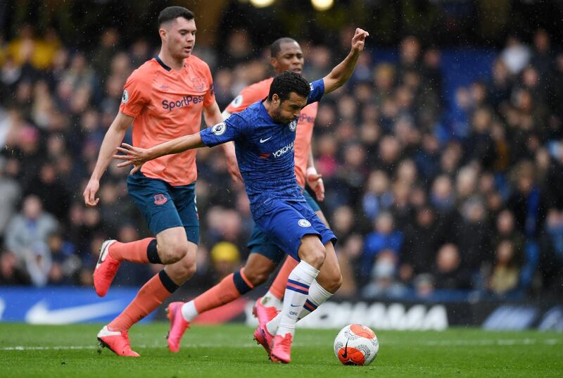 Pedro scores Chelsea's second goal. Getty