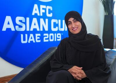 Abu Dhabi, U.A.E., Janualry 9, 2019.  A story about women in managerial positions in sport.  Dr. Reema Al Hosani is an Emirati sports medical officer who has worked in top-level sports for many years.
Victor Besa / The National
Section:  NA
Reporter:  A. Stewart
