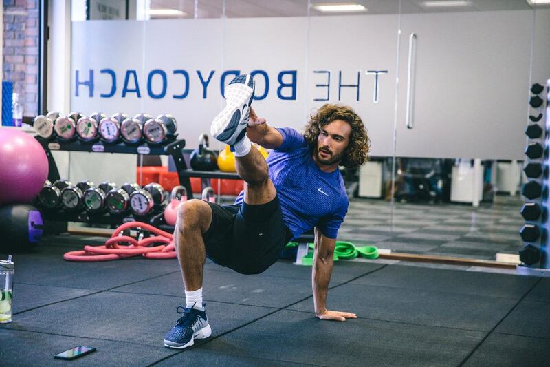 Body coach Joe Wicks offers free workouts on YouTube. 