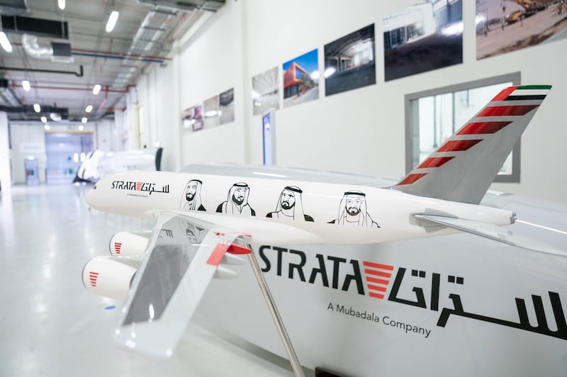 Sheikh Mohamed bin Zayed said Strata is a leading global player in the aerospace sector