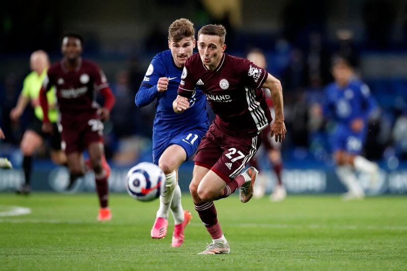 Timothy Castagne 6 – Put Werner onto his right foot with the German through on goal before making a tremendous last-ditch block. Was under pressure for much of the game, and when defending with Werner on the break again he did enough to ensure Werner’s shot didn’t trouble Schmeichel. AFP