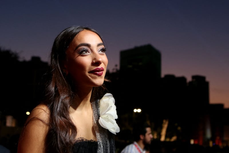 Saudi actress Sarah Taibah. Photo: Red Sea International Film Festival / AFP