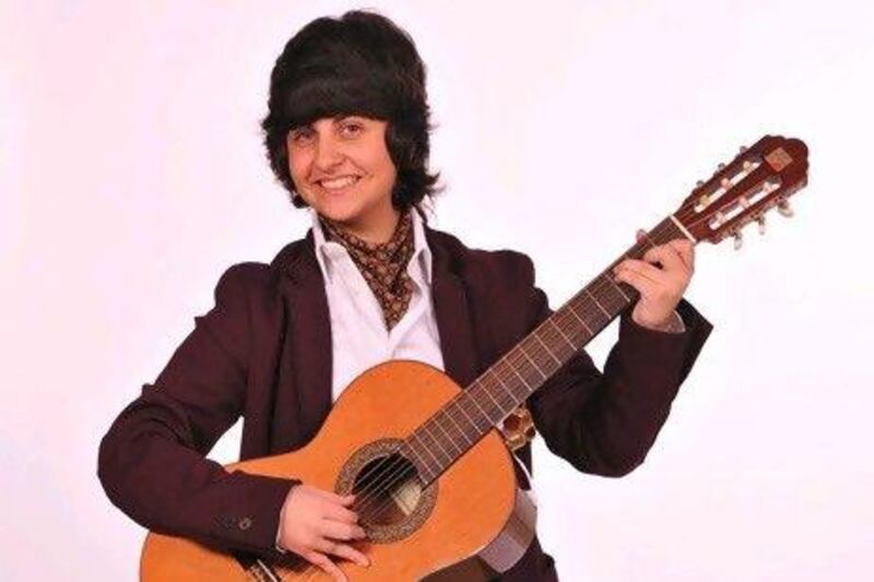 The 18-year-old Emirati Shamma Hamdan has made it to the finals of Arabs Got Talent. Courtesy of MBC