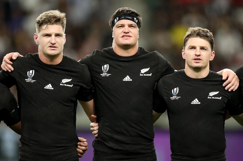 8). Barrett brothers line up. Beauden, Jordie and Scott became the first trio of siblings to start a Rugby World Cup match when they lined up to put a hurting on Canada in the pool phase, with all three crossing the whitewash in a 63-0 win. Getty Images