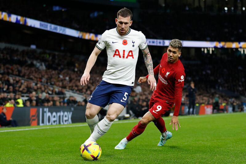 Pierre-Emile Hojbjerg - 7. The Dane was robust in the tackle and was in the ascendancy in midfield for most of the match. He ranged forward in the second half but could have been more penetrating. AFP