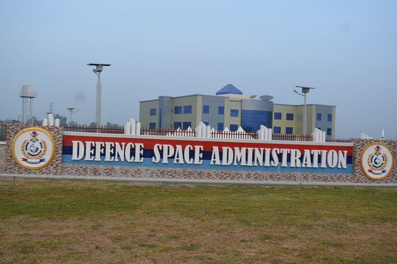 Nigeria's Defence Space Administration. The country's military is stepping up efforts to track insurgents from space, seeking a bigger budget for satellites. Photo: Nigeria DSA