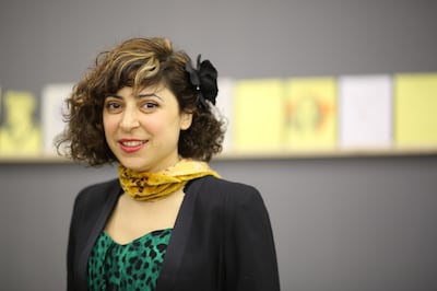 Lebanese-Dutch artist Mounira Al Solh takes a playful approach to tackling serious topics. Photo: Artes Mundi