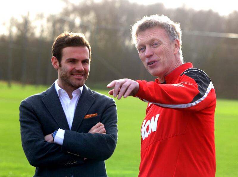 Juan Mata completed his transfer to United over the weekend. Tom Purslow / Manchester United / Getty Images