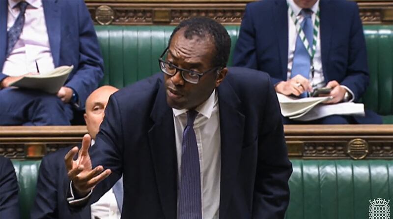 Kwasi Kwarteng has been told to find spending cuts of more than £60 billion. AFP