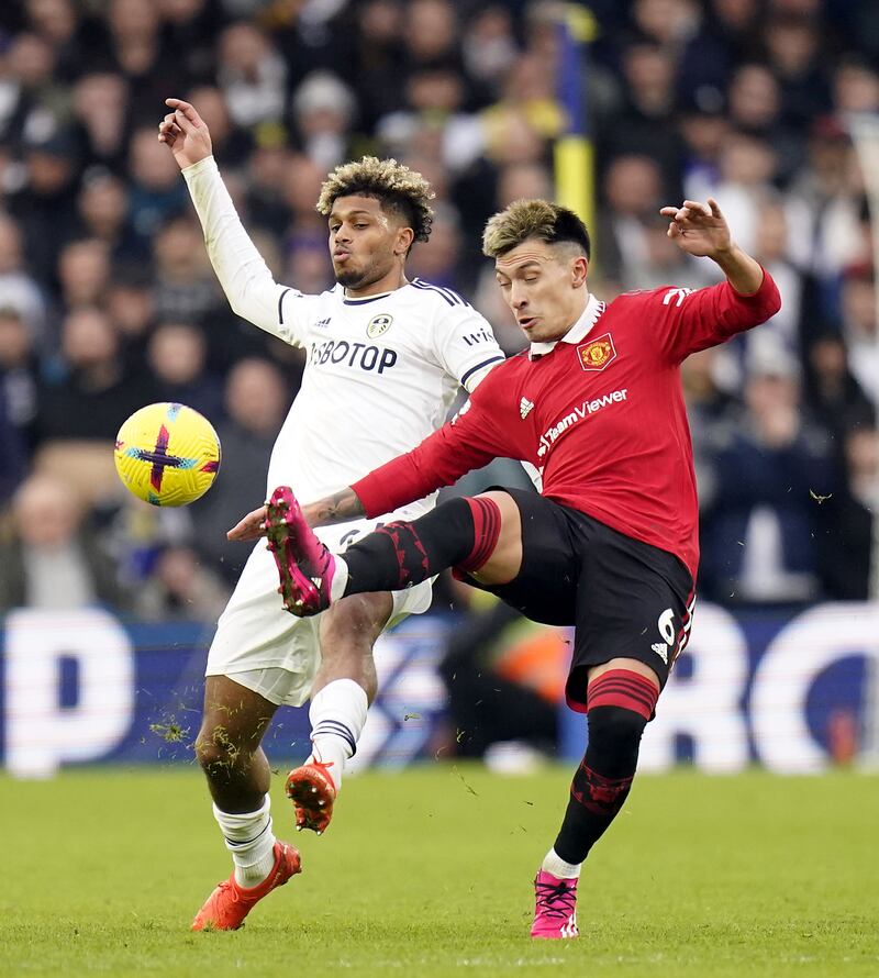 SUBS: Lisandro Martinez, 7 - On for Malacia on 61. Energy and a bit of calm and control in an encounter short of quality but one where Manchester United didn’t rise to the bait. Elland Road may be intimidating, but not if you’ve played in Argentina. 

PA