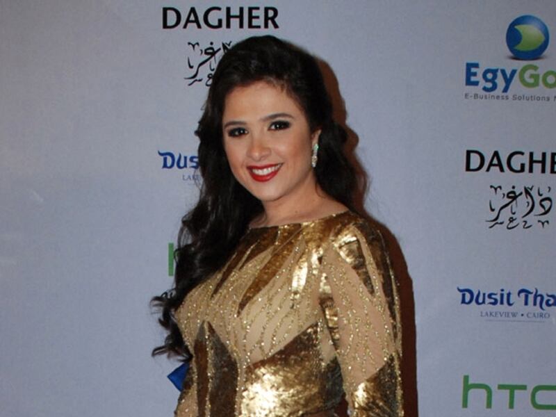 Egyptian actress Yasmine Abdelaziz is now a UAE golden visa holder. AFP