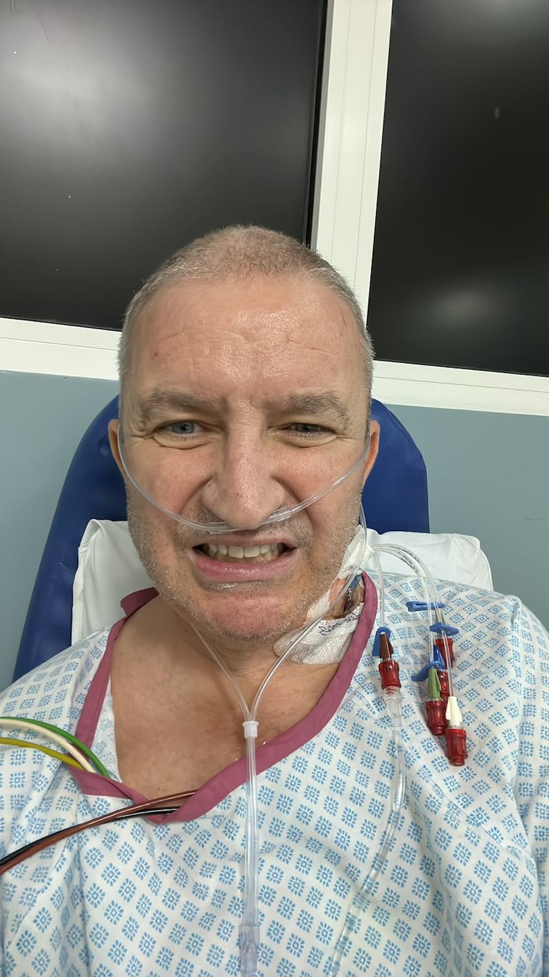 Dubai resident Andy Gibbins needed emergency surgery after problems with his heart were detected during a routine check-up. Photo: Andy Gibbins