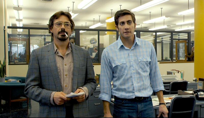 Robert Downey Jr., and Jake Gyllenhaal in Zodiac
CREDIT: Paramount Pictures