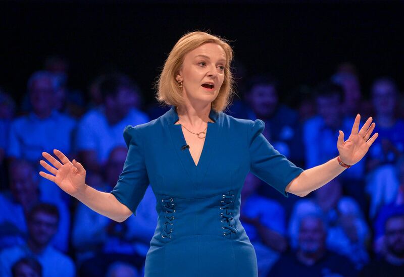 Liz Truss performed a rapid U-turn after plans to cut public sector pay raised eyebrows. Getty