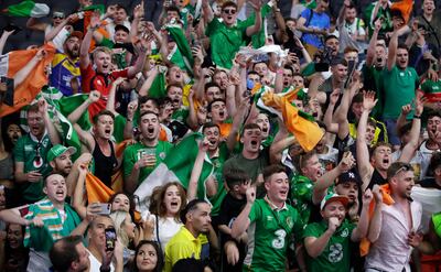 Conor McGregor fans cheer after a weigh-in for McGregor and Floyd Mayweather Jr., Friday, Aug. 25, 2017, in Las Vegas. The two are scheduled to fight in a boxing bout Saturda. (AP Photo/John Locher)