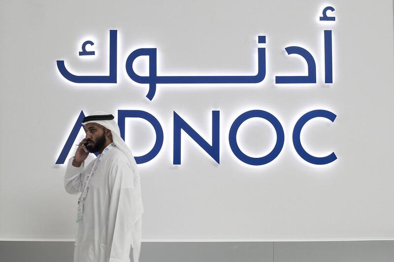 Adnoc is looking to optimise its balance sheet with a number of different financing options being considered. Mona Al Marzooqi / The National