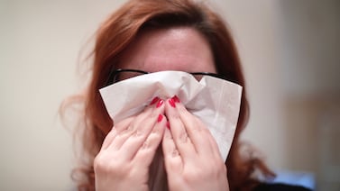 Clogged air conditioners and dust and sand in the air outside can cause sneezing, particularly in summer. PA
