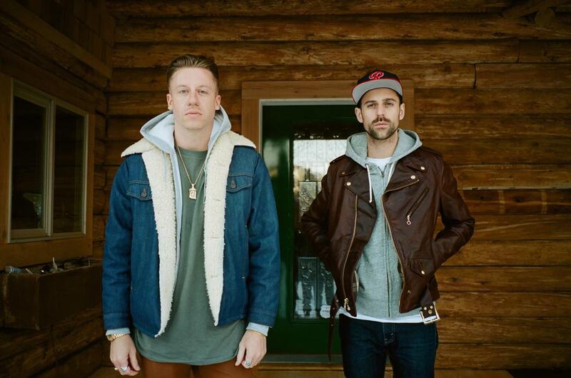 Macklemore, left, and Ryan Lewis. Photo by Jason Koenig