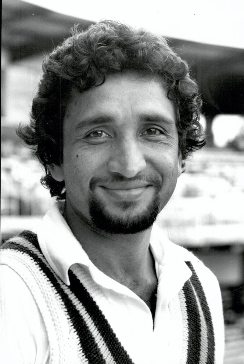 Mandatory Credit: Photo by James Gray/ANL/Shutterstock (2246910a)
Abdul Qadir Pakistan Cricketer.
Abdul Qadir Pakistan Cricketer.